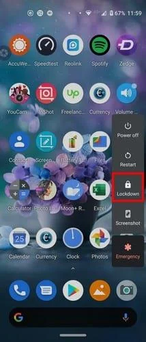 Hoe de vergrendelingsmodus in Android Pie in te schakelen