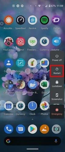 Motorola OneVisionスマートフォンをリセットする方法
