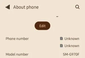 Galaxy s10e: znajdź swój numer telefonu