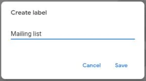 Gmail: jak stworzyć listę mailingową