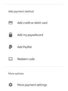 Google Play: jak zarządzać kartami kredytowymi