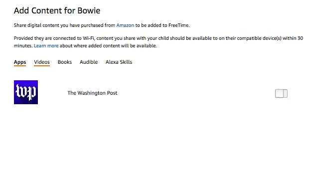 Konfigurowanie profili Amazon Prime dla dzieci