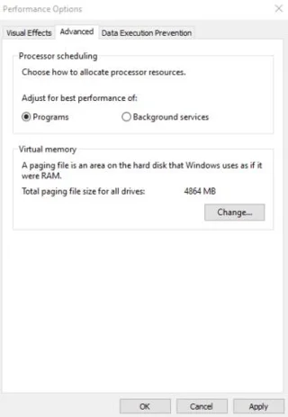 Windows 10: Đặt Ưu tiên CPU thành Ưu tiên Ứng dụng Nền trước