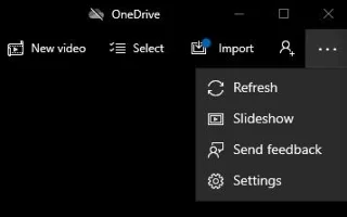 Windows 10: Đã tắt các bản sao được liên kết trong ứng dụng Photos