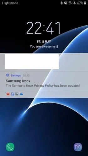 Android: Thêm tin nhắn màn hình khóa tùy chỉnh