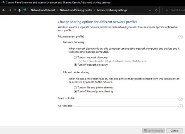 Windows 10: Cách bật / tắt tính năng khám phá mạng