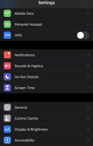 iPhone: de donkere modus inschakelen