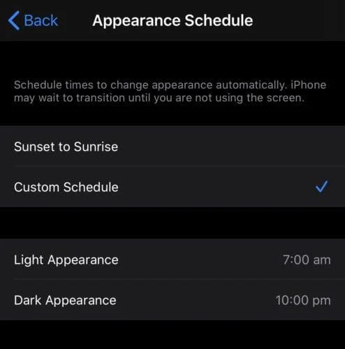 iPhone: de donkere modus inschakelen