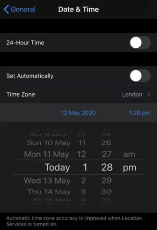 iPhone: de tijd wijzigen