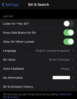 iPhone: stop Siri met luisteren
