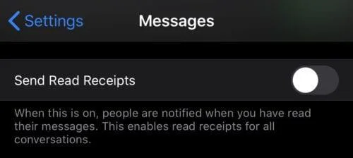 iPhone: iMessage-leesbewijzen uitschakelen