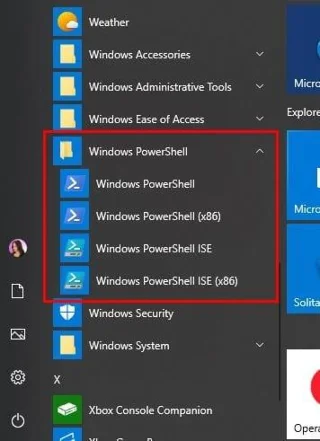 7 formas de abrir PowerShell en Windows 10
