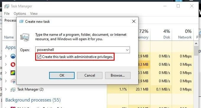 7 formas de abrir PowerShell en Windows 10