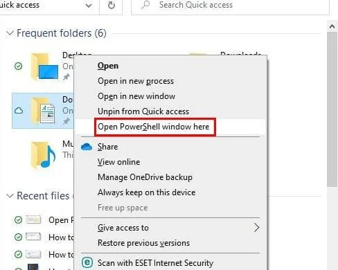 7 formas de abrir PowerShell en Windows 10