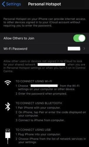 iPhone: So aktivieren Sie den mobilen Hotspot