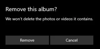 Windows 10: Xóa một Album trong Ứng dụng Ảnh
