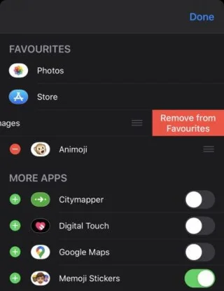 iPhone: Memoji en Animoji uitschakelen