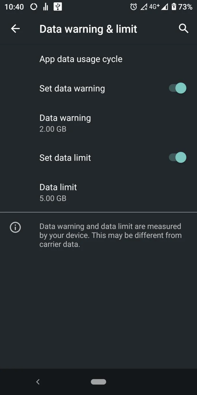 Hiểu cách sử dụng dữ liệu trên điện thoại Android của bạn