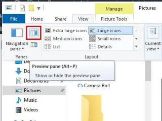 Cách bật Ngăn xem trước File Explorer trong Windows 10