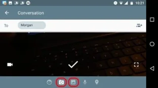Android: wyślij zdjęcie w wiadomości e-mail lub wiadomości tekstowej