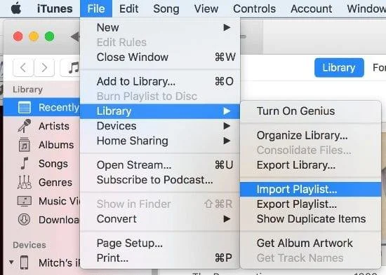 Afspeellijst kopiëren van iPhone, iPad of iPod naar iTunes op de computer