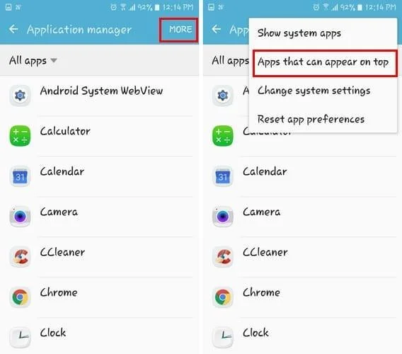 Cách khắc phục lỗi lớp phủ màn hình trên Android