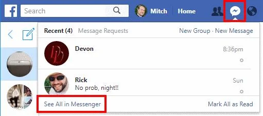 Facebook: Znajdź zarchiwizowane wiadomości