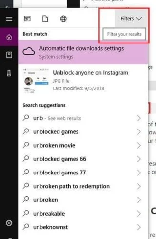 4 métodos para encontrar archivos perdidos en Windows 10