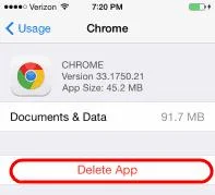 Hoe apps van iPhone 8 / X te verwijderen