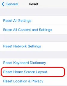 Falta el ícono de iTunes Store en iPhone o iPad
