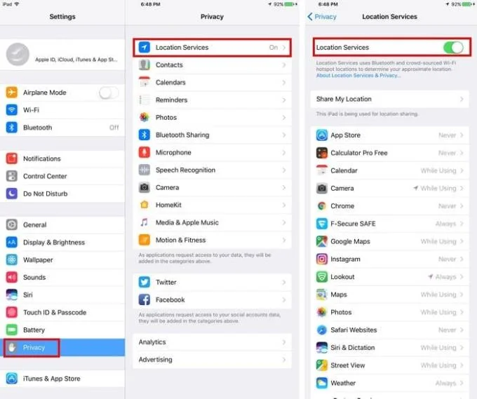 iPad-functies die u nu moet wijzigen om uw privacy te beschermen