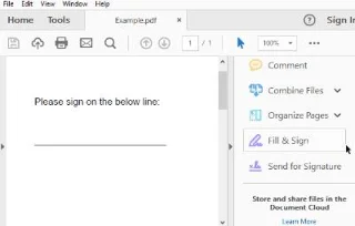 Como baixar, assinar e enviar um arquivo PDF por e-mail
