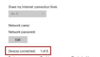 Cách tạo điểm phát sóng WiFi trong Windows 10