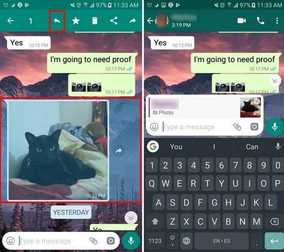 Whatsapp: Jak odpowiedzieć na konkretną wiadomość