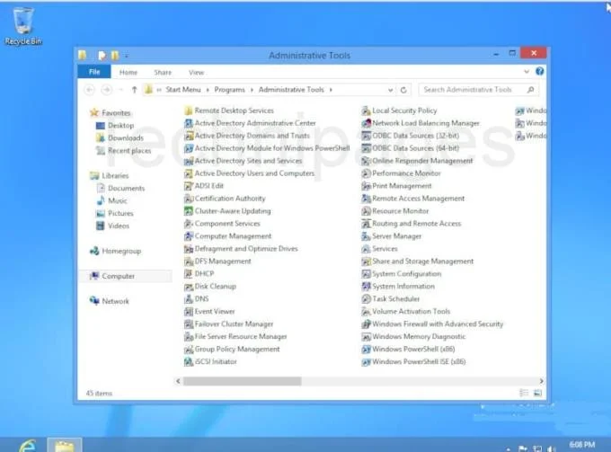 Windows 10 & 8: Cài đặt Máy tính và Người dùng Active Directory