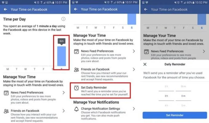 Jak śledzić czas użytkowania na Facebooku