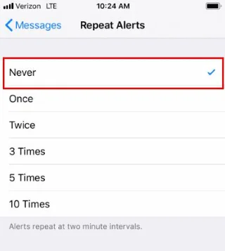 Correction de la réception de notifications de messages texte en double sur iPhone