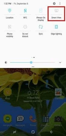 Hoe Samsung Galaxy S8 op tv aan te sluiten