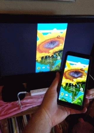 Hoe Samsung Galaxy S8 op tv aan te sluiten