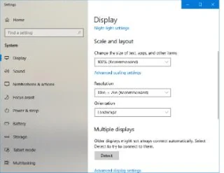 ¿Por qué la pantalla de mi computadora con Windows está de lado?