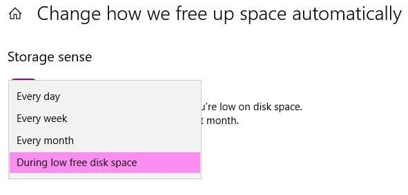 Ngăn Windows 10 tự động làm trống thùng rác