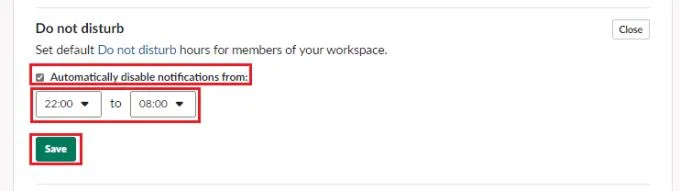 Slack: como configurar o horário de não perturbe para todo o espaço de trabalho