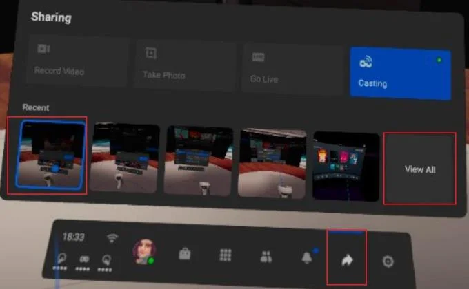 VR Oculus Quest 2: Een screenshot maken en delen