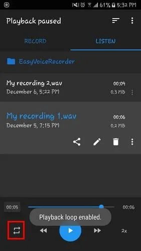 Easy Voice Recorder Pro: Hướng dẫn cơ bản
