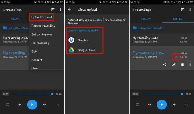 Easy Voice Recorder Pro: Hướng dẫn cơ bản