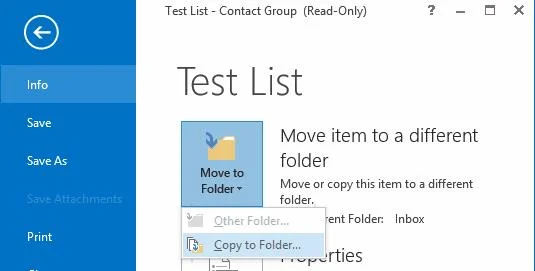 Outlook 2019 i 2016: Importuj listę grup kontaktów