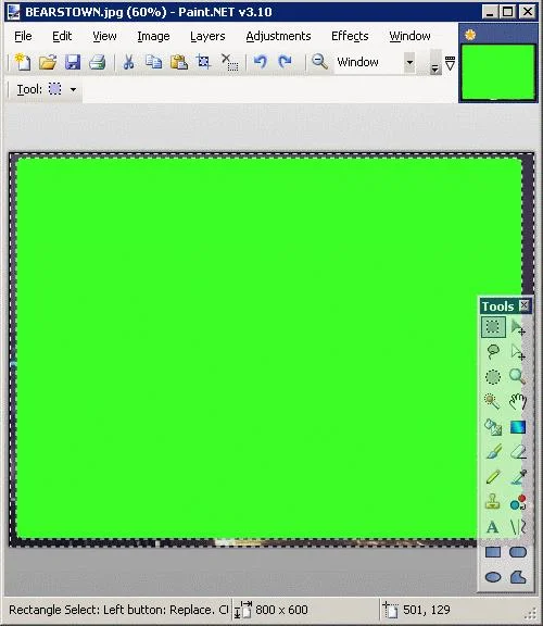 使用 Paint.NET 創建圓角