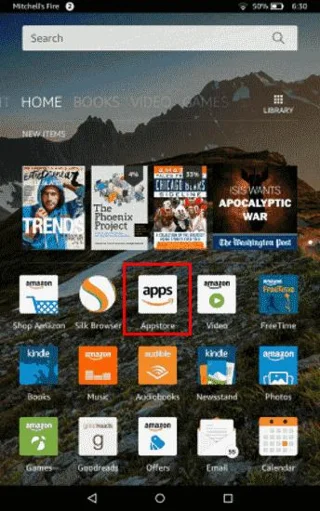 Cómo descargar e instalar aplicaciones en Amazon Fire