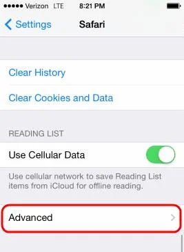 เปิดหรือปิด JavaScript ใน Safari สำหรับ iPhone & iPad