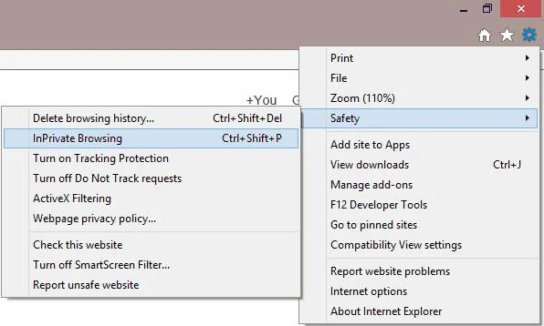 Habilite ou desabilite os cookies no Internet Explorer 11
